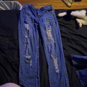 Females skinny jeans $15